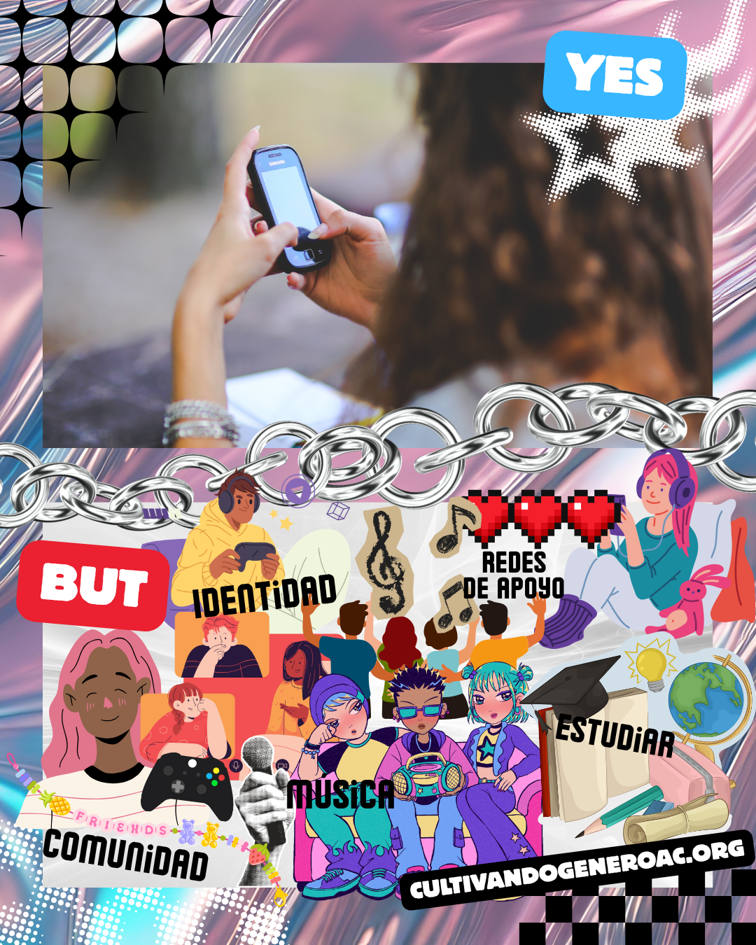 Acompañando adolescencias en entornos digitales, cómo ser una nueva versión de adulta y no fracasar en el intento